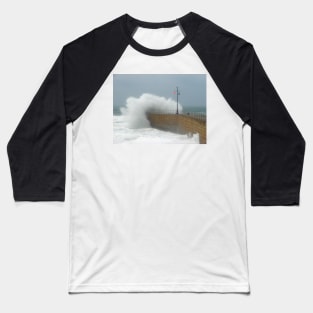 Porthleven, Cornwall Baseball T-Shirt